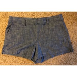 Gap Blue Chambray shorts